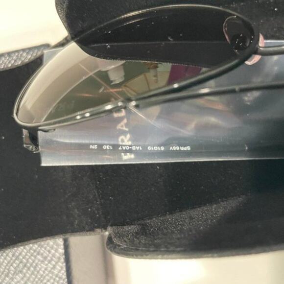 Prada 61mm Oval Sunglasses silver - Picture 9 of 15